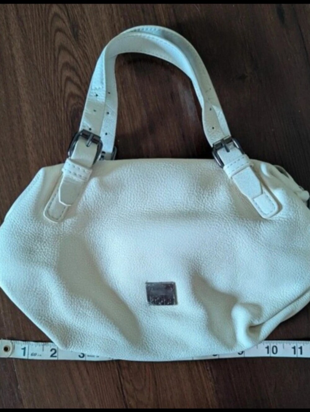 Kooba White Leather Zamira Crossbody Bag, Strap Included, NEW